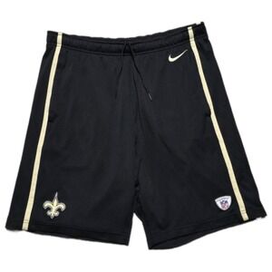 New Orleans Saints Practice Used Worn Nike NFL Equipment Players Shorts #7 Sz M‎